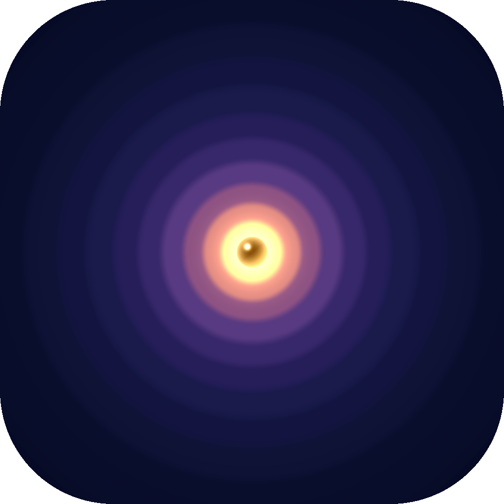 Night color variant of the Near app icon